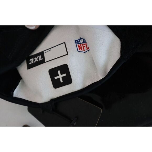 Nike DX4522-091 Men Sz 3XL Black / White Vapor Jet Wide-Receiver Football Gloves - Picture 3 of 4